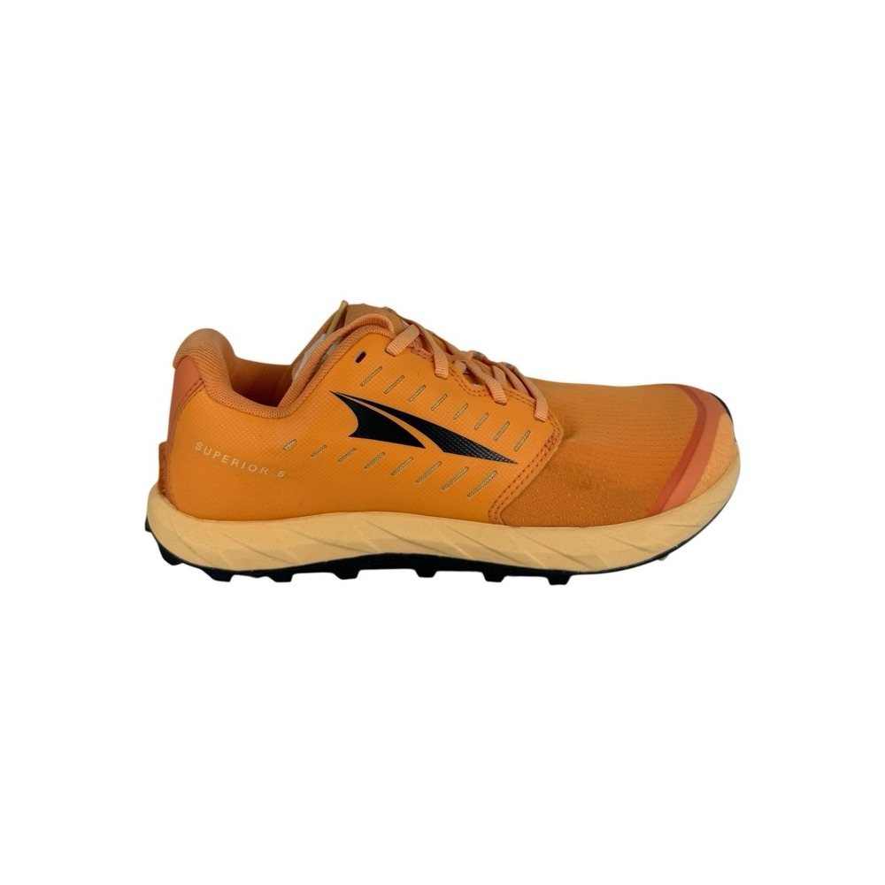 Altra Orange Trail Running Shoe with Black Logo